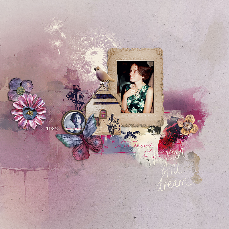 Still Dreaming Digital Scrapbooking Kit by Lynn Grieveson - Image 4