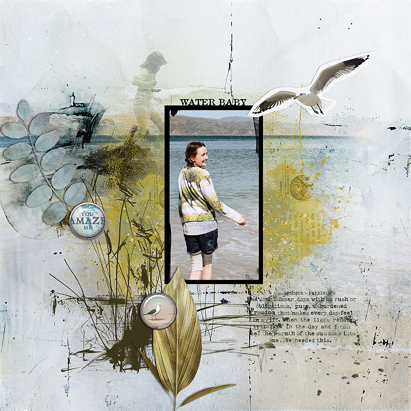 Summer Freedom Digital Scrapbooking Kit - Image 5