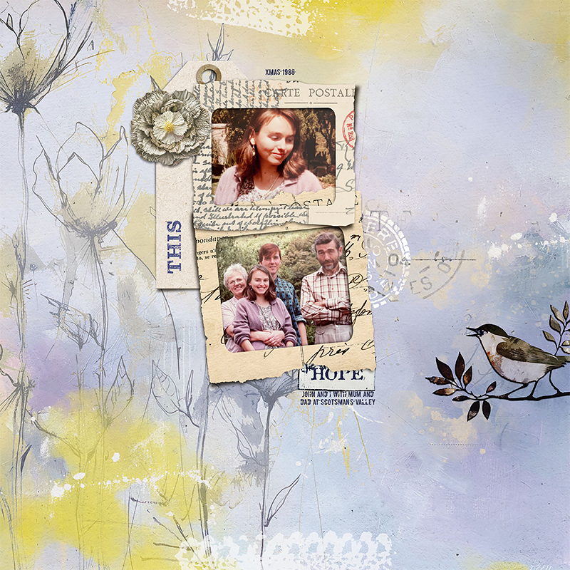 The Birds Will Sing Digital Scrapbooking Kit by Lynn Grieveson - Image 2