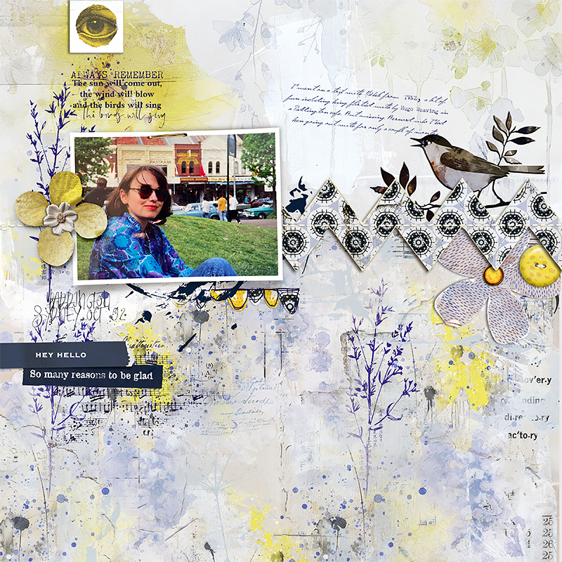 The Birds Will Sing Digital Scrapbooking Kit by Lynn Grieveson - Image 3