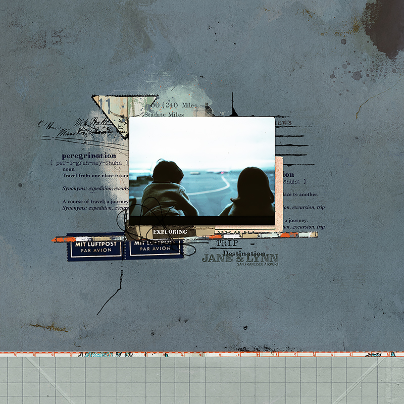 Peregrination Digital Scrapbooking Templates - Image 2