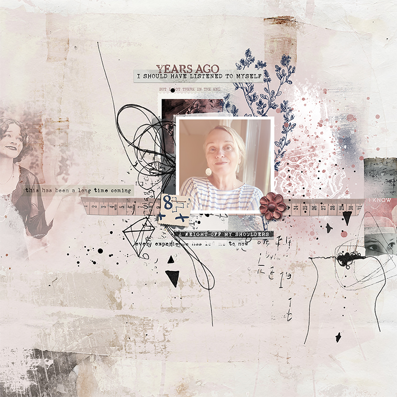 Hear My Voice 25 Knowing Digital Scrapbooking Mixed Media - Image 4