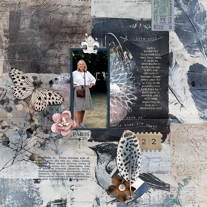 Interlude Digital Scrapbooking Kit - Image 4