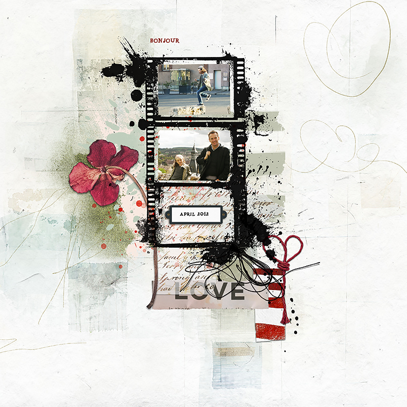 Positives Template Set by Digital Scrapbook designer Lynn Grieveson - Image 3