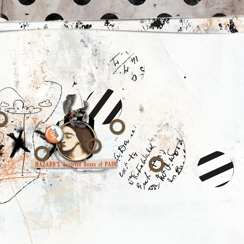 Hear My Voice 02 Hurting Digital Scrapbooking Elements - Image 7