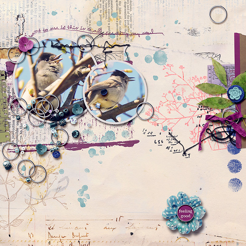 Disconnected: Inky Botanicals | Stamps & Brush Set - Image 2