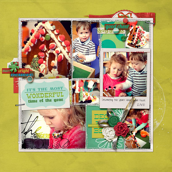 kitschy christmas: word blocks - Image 2