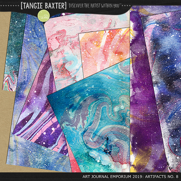 Artifacts No. 8: Marbled Moonbeams Papers