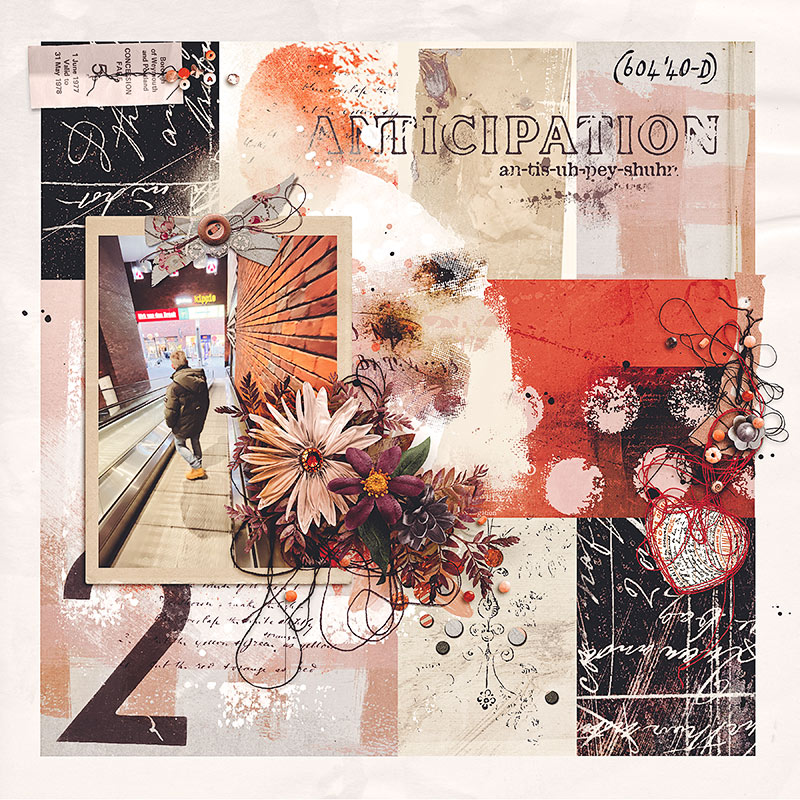 Hear My Voice 10 Anticipating Digital Scrapbooking Templates - Image 2