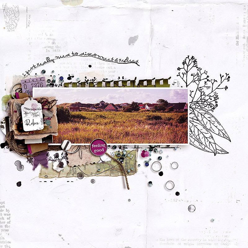 Disconnected: Inky Botanicals | Stamps & Brush Set - Image 3