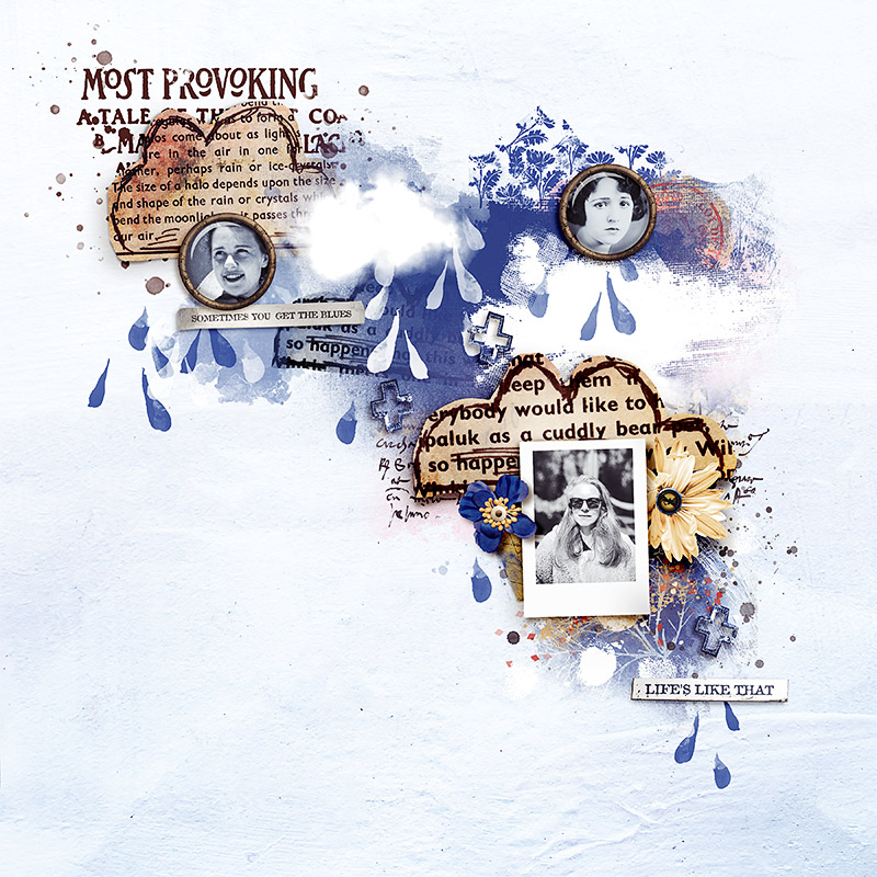 The Blues Digital Scrapbooking Kit by Lynn Grieveson - Image 4