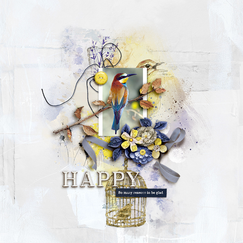 The Birds Will Sing Digital Scrapbooking Collection by Lynn Grieveson - Image 9