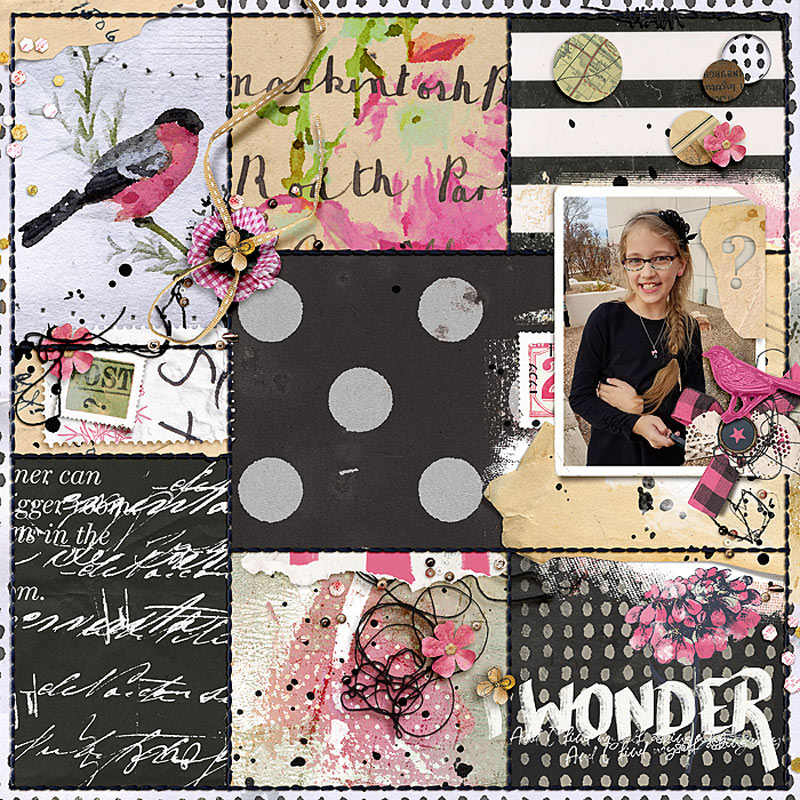 Hear My Voice: 01 - Questioning | Digital Scrapbooking Template Duo - Image 4
