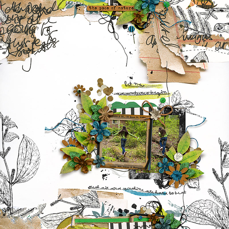Viridian | Mixed Media Collages - Image 4