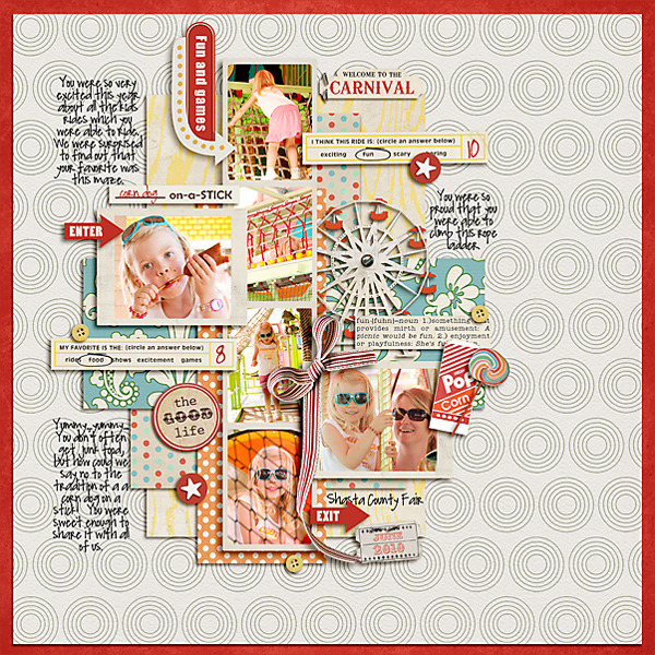Vintage Carnival Word Art - Image 5