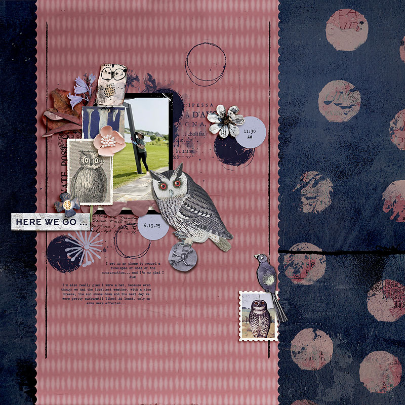 Hear My Voice: 34 - Soaring | Digital Scrapbooking Template Duo - Image 5