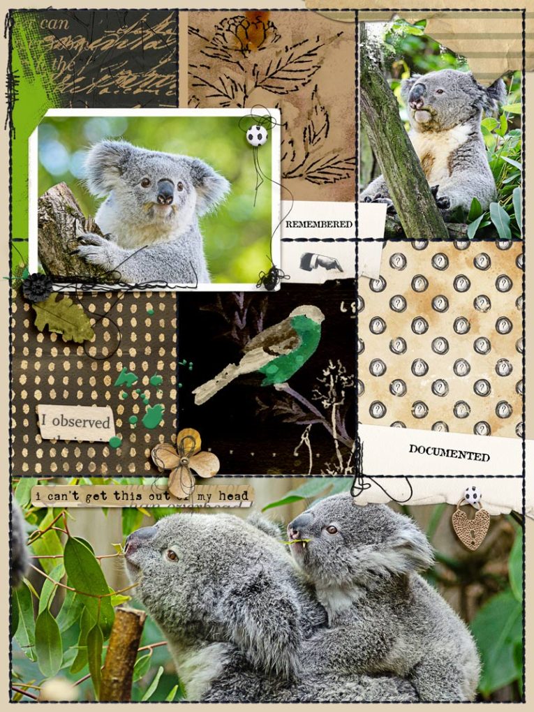 Hear My Voice: 01 - Questioning | Digital Scrapbooking Template Duo - Image 5