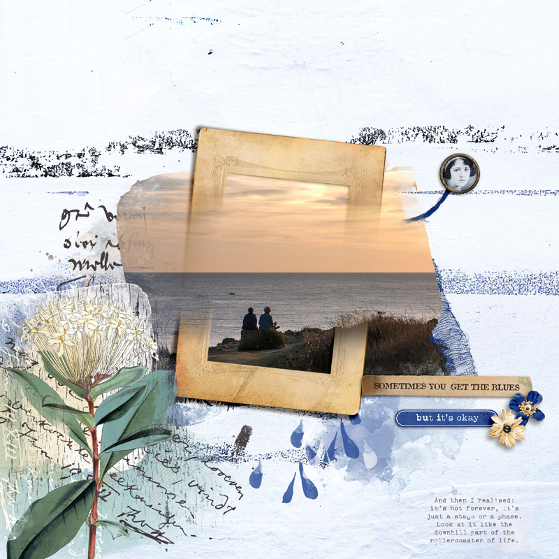The Blues Digital Scrapbooking Kit by Lynn Grieveson - Image 8