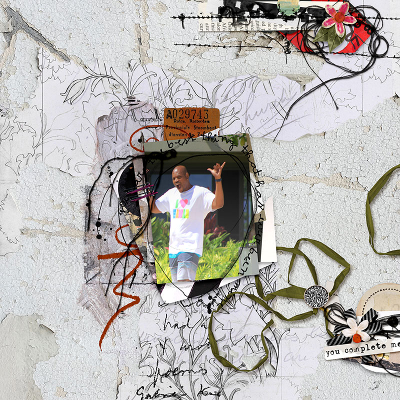 Sinopia | Mixed Media Backgrounds & Collages - Image 7