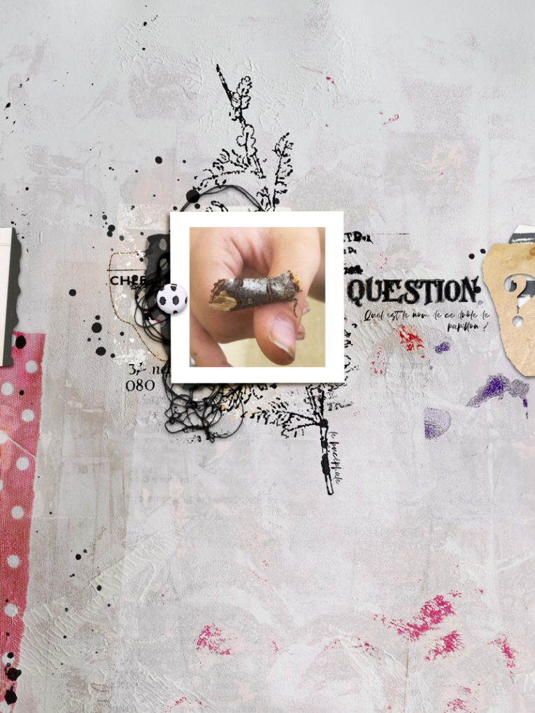 Hear My Voice: 01 - Questioning | Mixed Media Digital Scrapbooking Elements - Image 6
