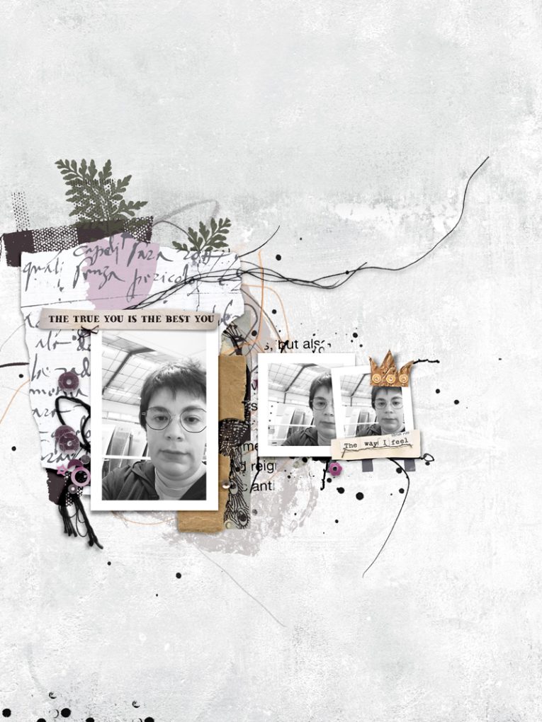 Hear My Voice 12 Masking Digital Scrapbooking Templates - Image 5