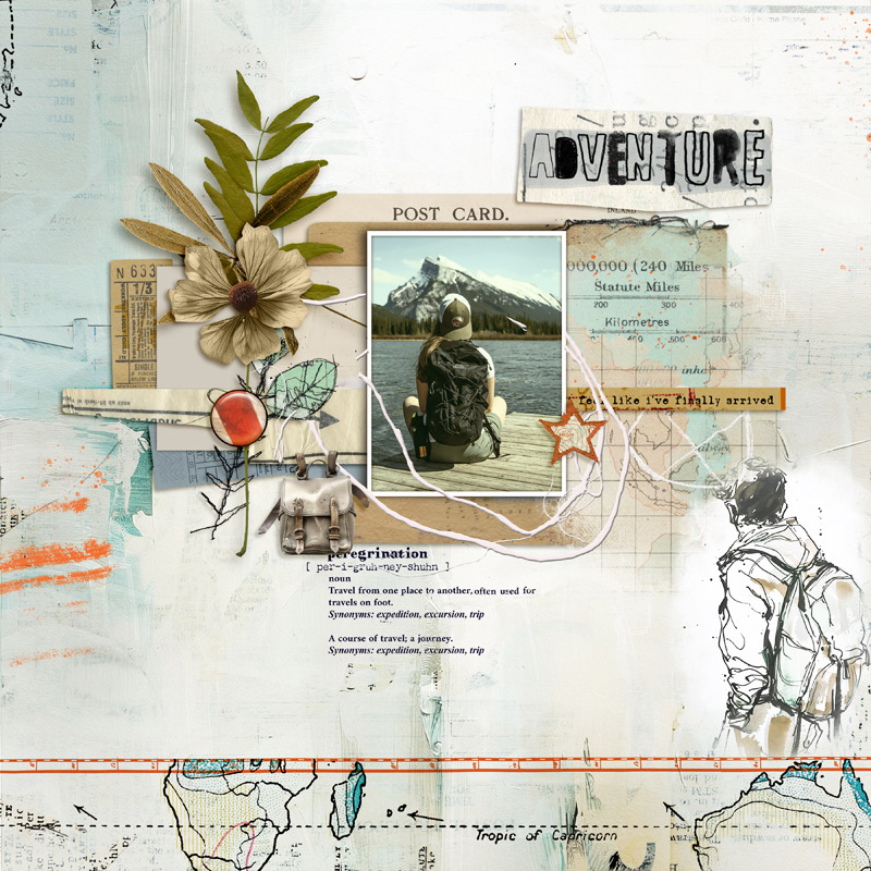 Peregrination Digital Scrapbooking Templates - Image 10