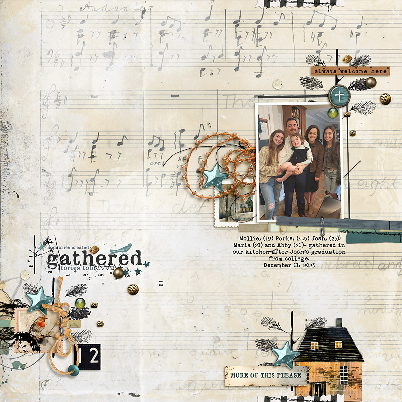 Hear My Voice 18 Inviting Digital Scrapbooking Kit - Image 9
