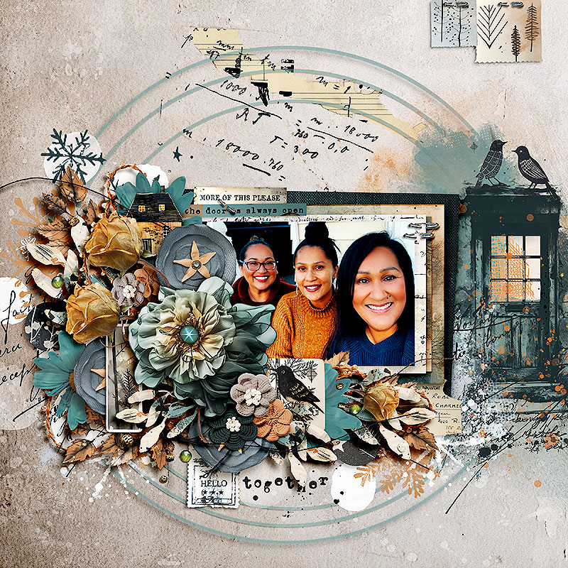 Hear My Voice 18 Inviting Digital Scrapbooking Kit - Image 10