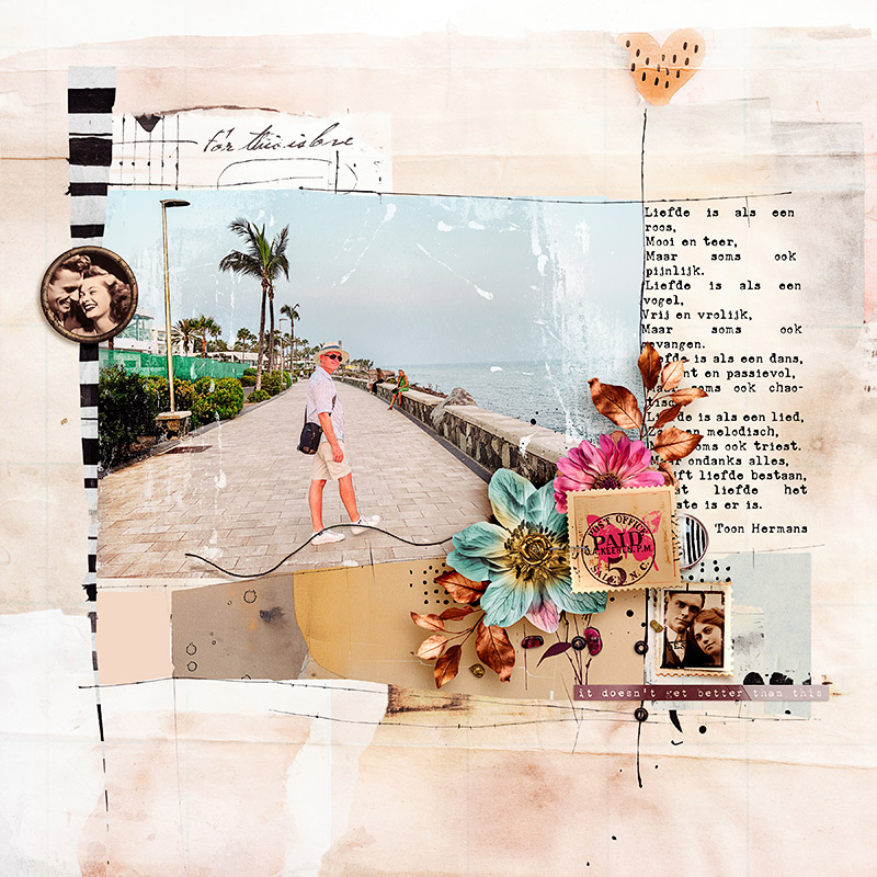 Hear My Voice 20 Loving Digital Scrapbooking Templates - Image 8