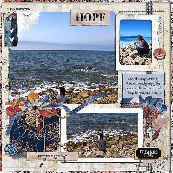 Hear My Voice: 03 - Healing | Digital Pocket Scrapbooking Collection - Image 4