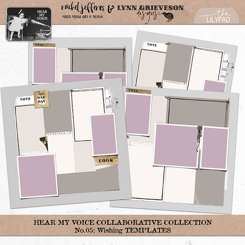 Hear My Voice: 05 - Wishing | Digital Pocket Scrapbooking Collection - Image 8