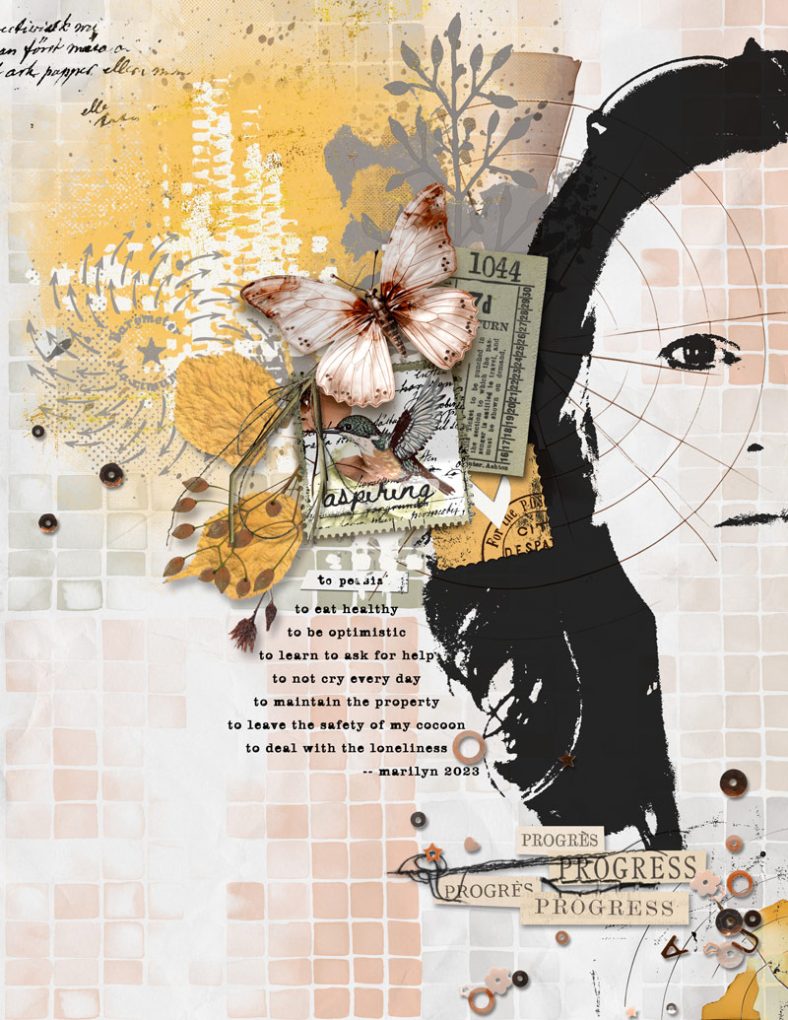 Hear My Voice 14 Aspiring Digital Scrapbooking Mixed Media - Image 8