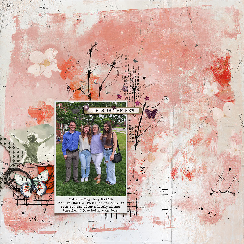 Hear My Voice 23 Becoming Digital Scrapbooking Templates - Image 4