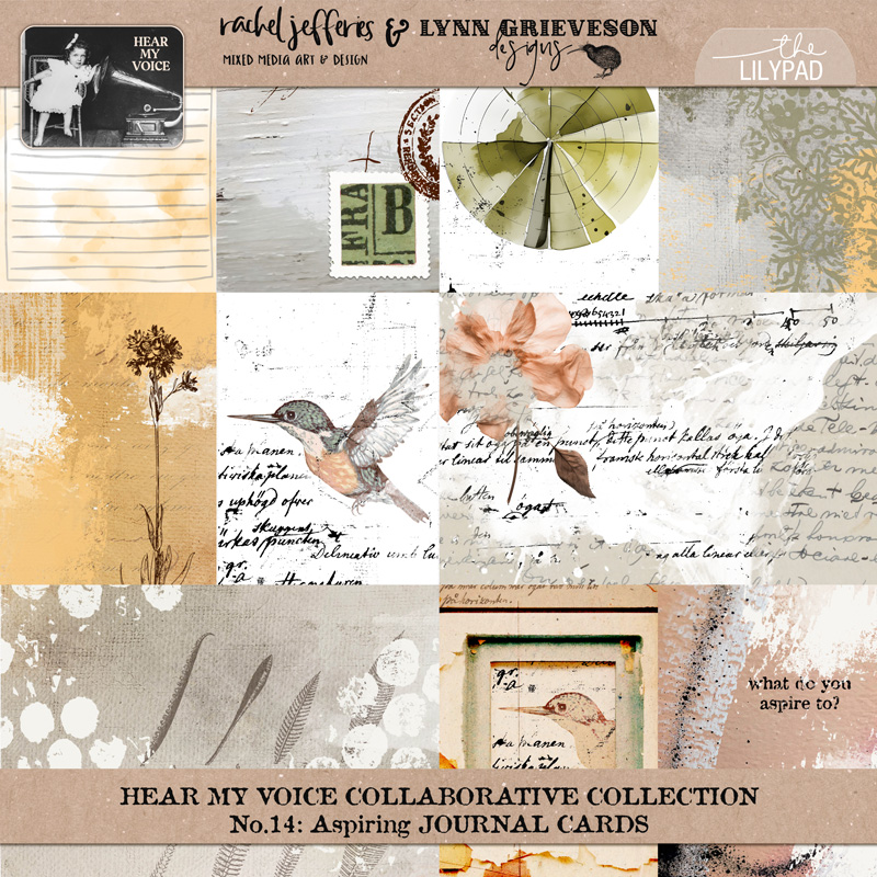 Hear My Voice 14 Aspiring Digital Scrapbooking Mixed Media - Image 9