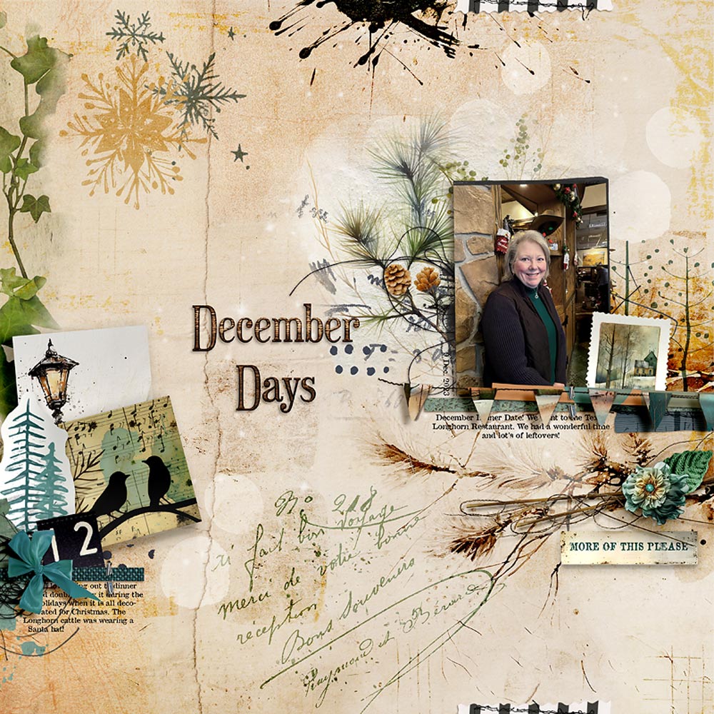 Hear My Voice 18 Inviting Digital Scrapbooking Templates - Image 10