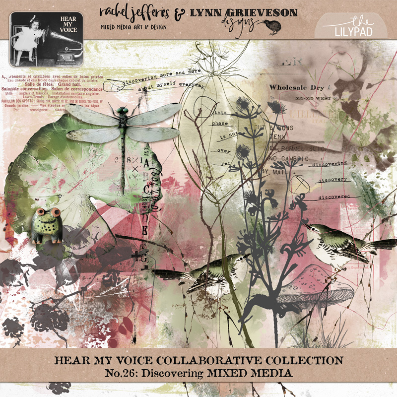 Hear My Voice 26 Discovering Mixed Media