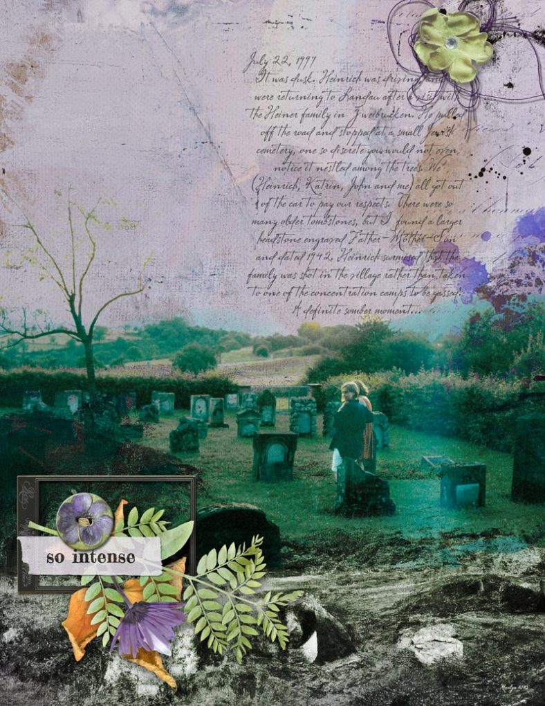 Heathcliff Digital Scrapbooking Mixed Media by Lynn Grieveson - Image 7