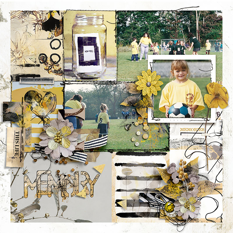 Hear My Voice 06 Remembering Digital Scrapbooking Templates - Image 7