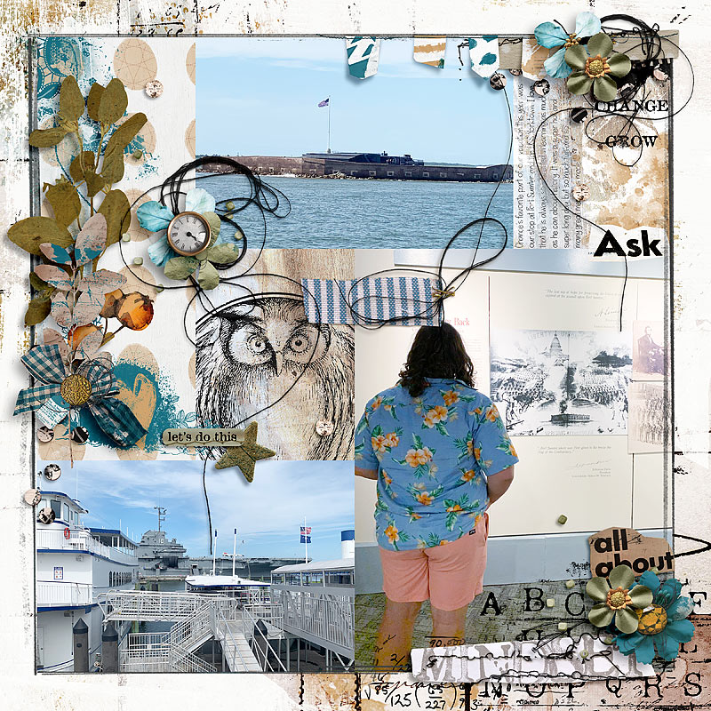 Hear My Voice 04 Learning Digital Scrapbooking Pocket Scrapping Bundle - Image 4