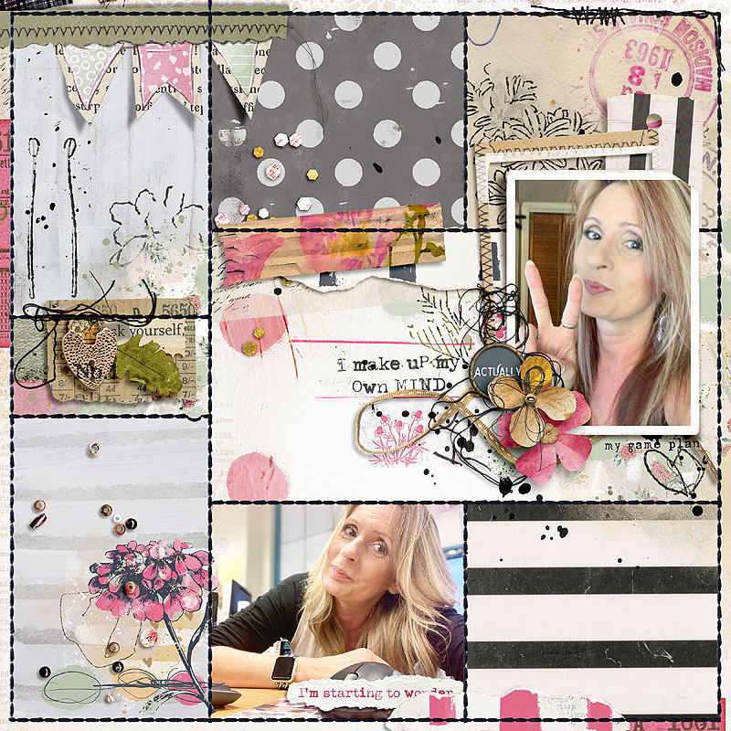 Hear My Voice: 01 - Questioning | Digital Scrapbooking Template Duo - Image 6