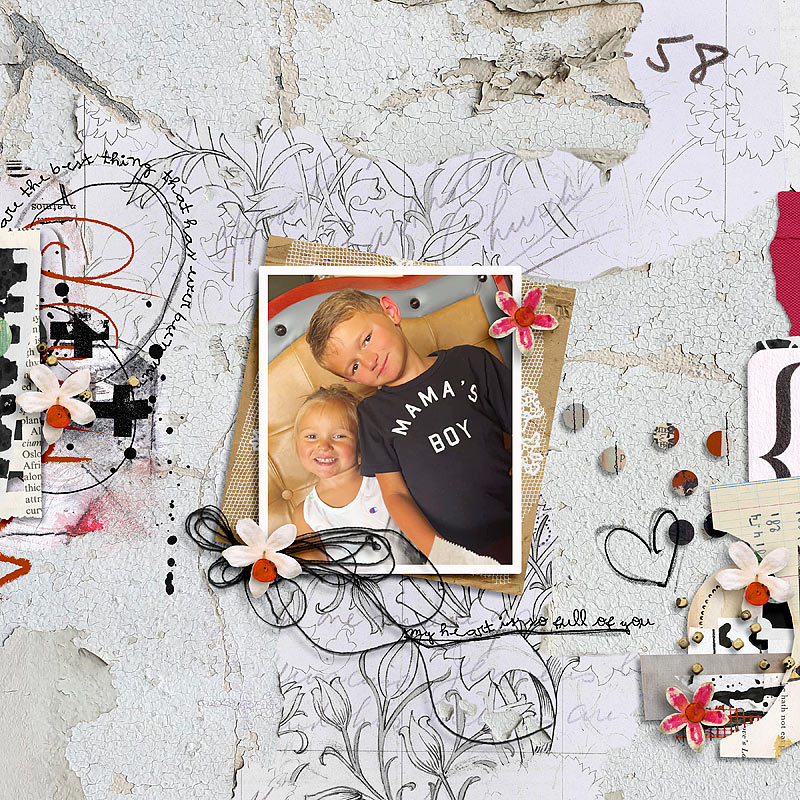 Sinopia | Mixed Media Backgrounds & Collages - Image 9