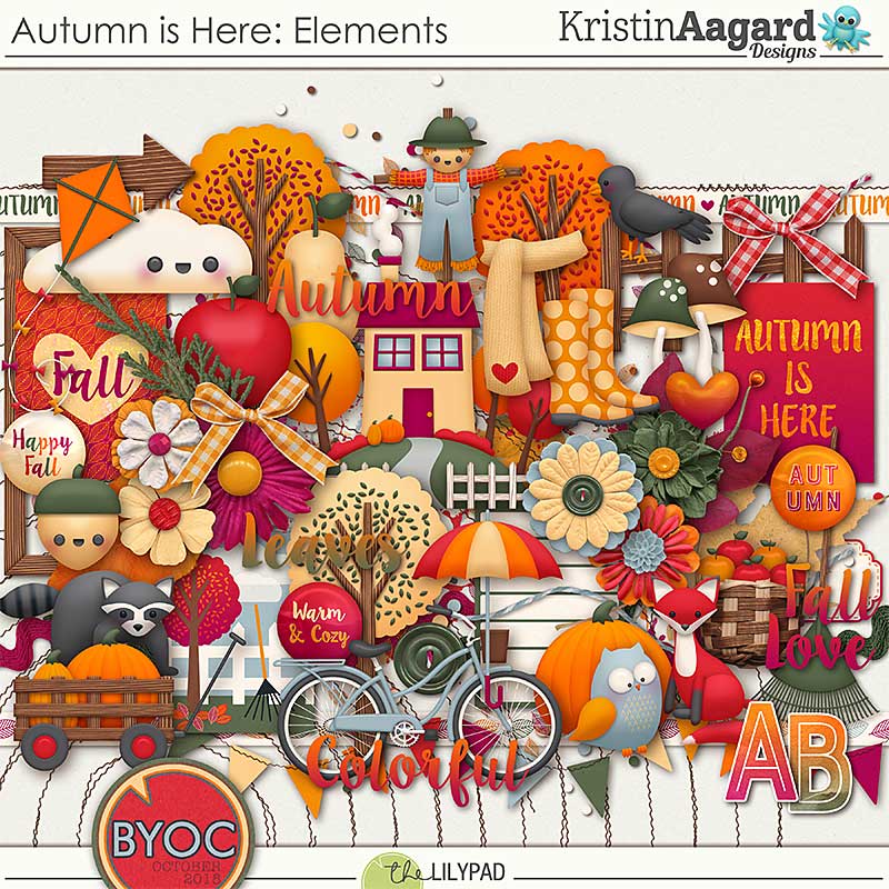 Autumn is Here: Elements