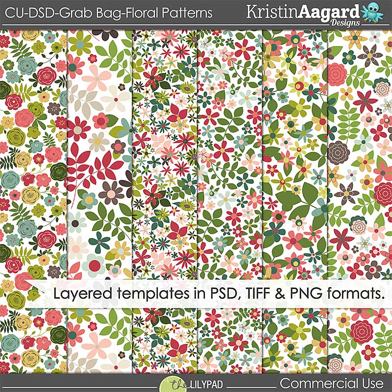 CU DSD 2017 Grab Bag Floral Patterns - Image 2