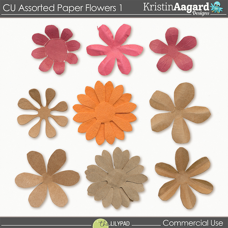 CU Assorted Paper Flowers1