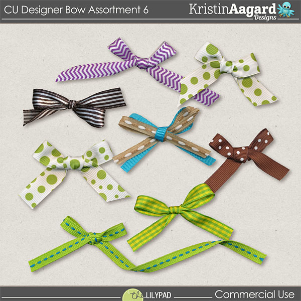 CU Designer Bow Assortment 6