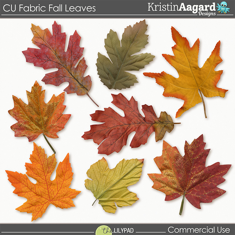 CU Fabric Fall Leaves - Image 4
