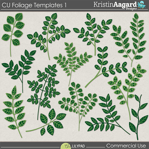 CU Foliage Templates 1
