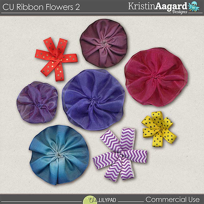 CU Ribbon Flowers 2