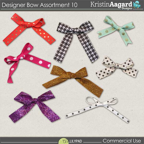 CU Designer Bow Assortment 10