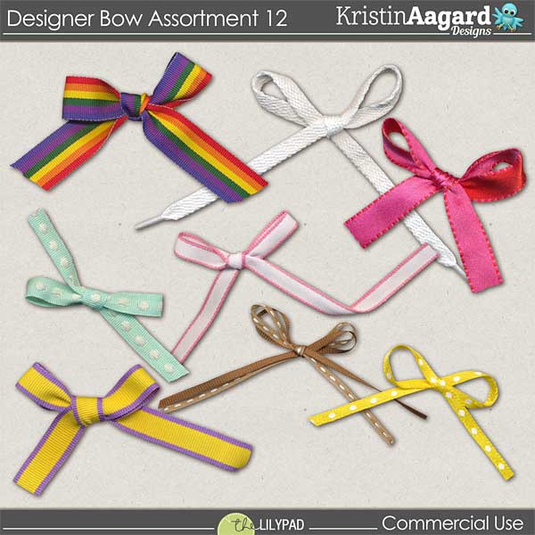 CU Designer Bow Assortment 12
